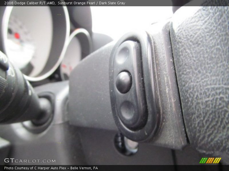 Sunburst Orange Pearl / Dark Slate Gray 2008 Dodge Caliber R/T AWD