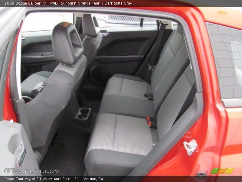 Sunburst Orange Pearl / Dark Slate Gray 2008 Dodge Caliber R/T AWD