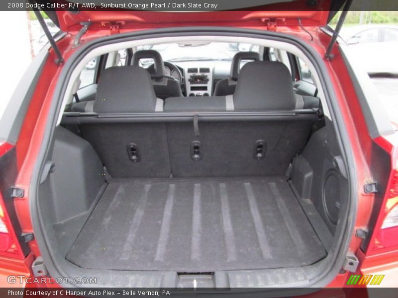 Sunburst Orange Pearl / Dark Slate Gray 2008 Dodge Caliber R/T AWD