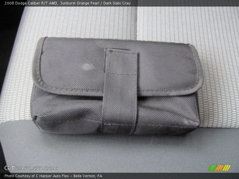 Sunburst Orange Pearl / Dark Slate Gray 2008 Dodge Caliber R/T AWD