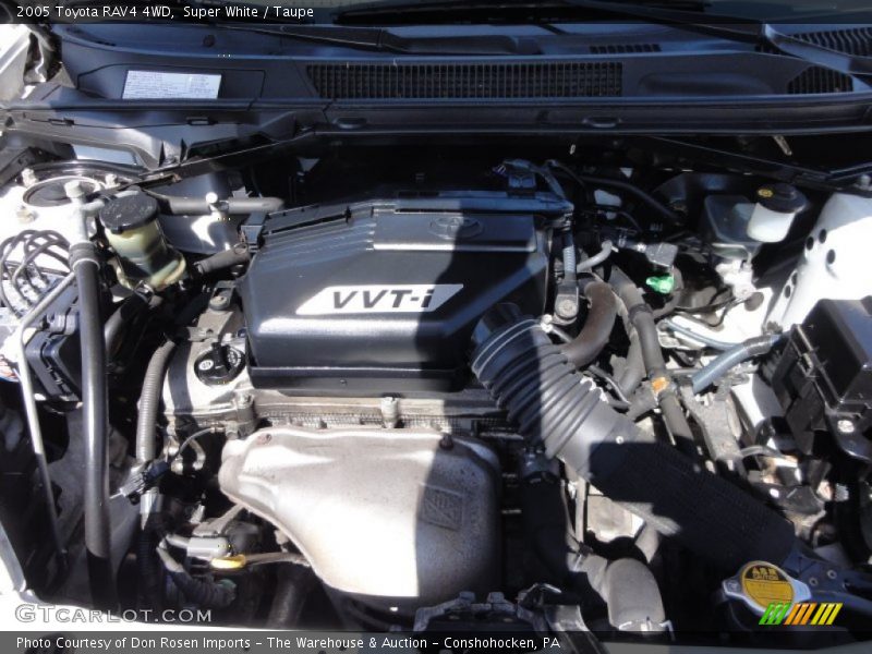 Super White / Taupe 2005 Toyota RAV4 4WD