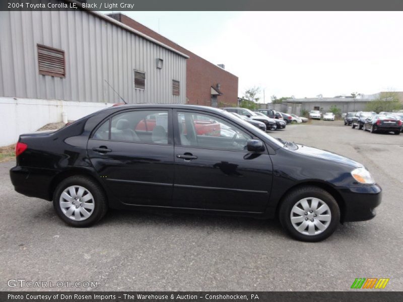 Black / Light Gray 2004 Toyota Corolla LE