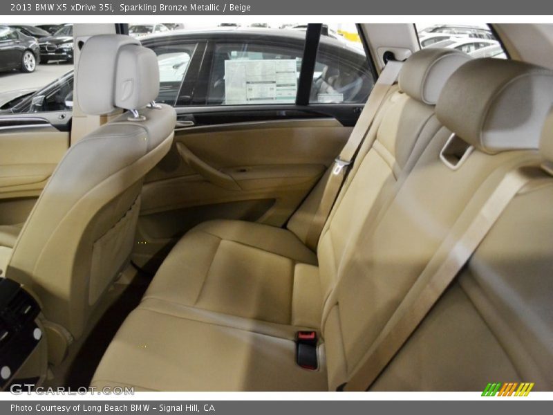 Sparkling Bronze Metallic / Beige 2013 BMW X5 xDrive 35i