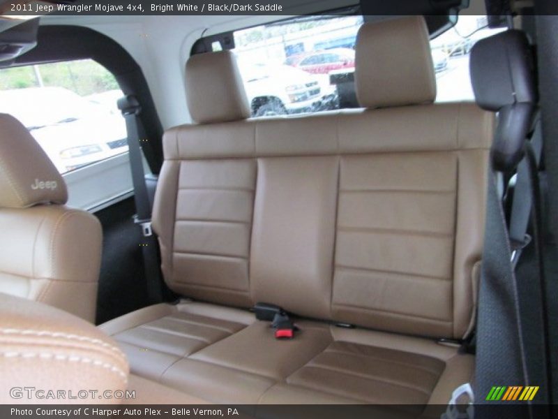 Bright White / Black/Dark Saddle 2011 Jeep Wrangler Mojave 4x4