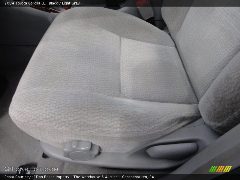 Black / Light Gray 2004 Toyota Corolla LE