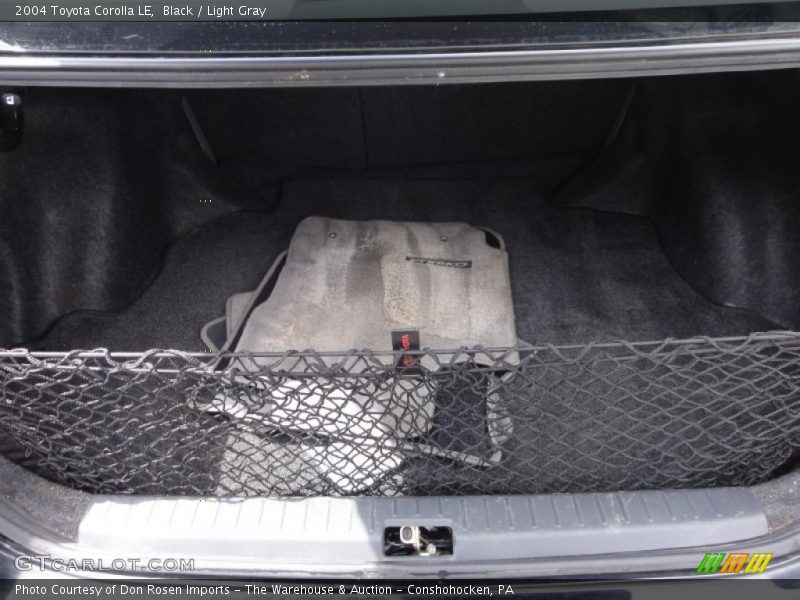 Black / Light Gray 2004 Toyota Corolla LE