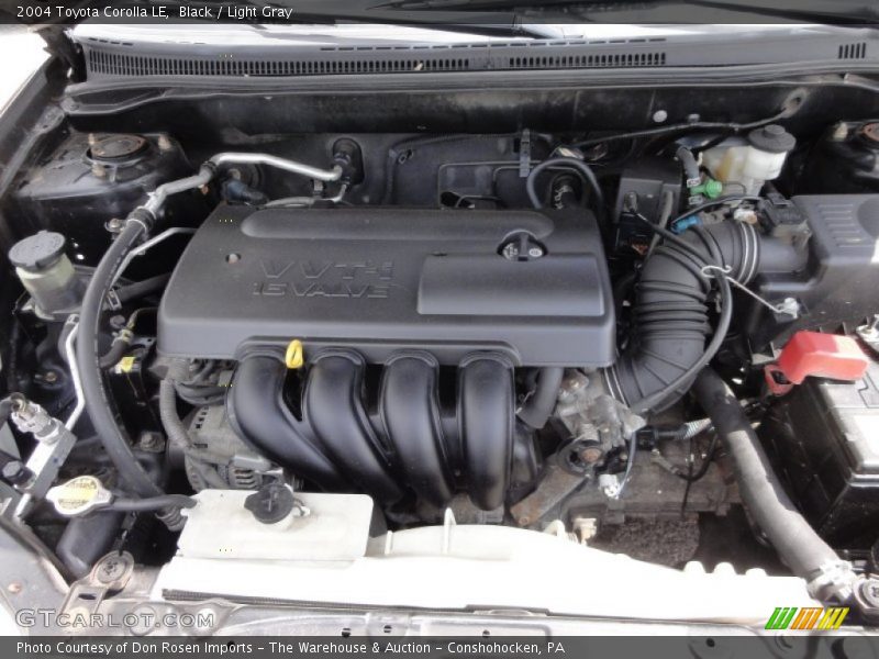 Black / Light Gray 2004 Toyota Corolla LE