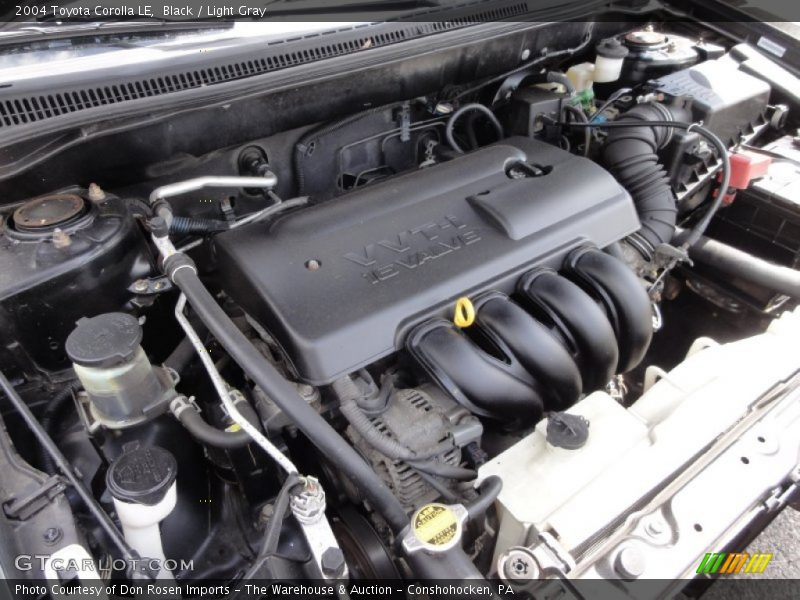 Black / Light Gray 2004 Toyota Corolla LE