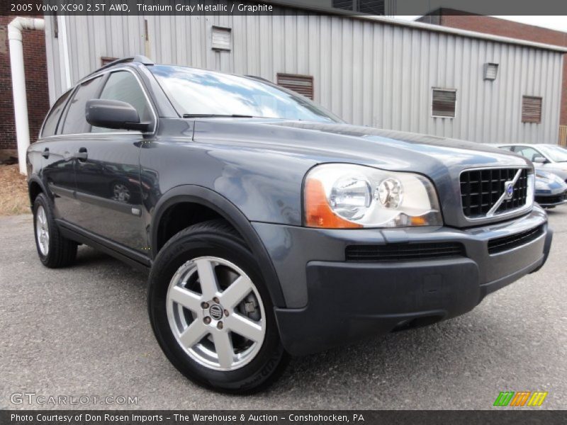 Titanium Gray Metallic / Graphite 2005 Volvo XC90 2.5T AWD