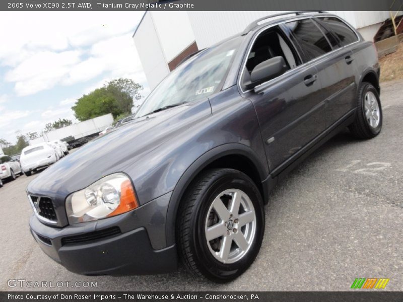 Titanium Gray Metallic / Graphite 2005 Volvo XC90 2.5T AWD
