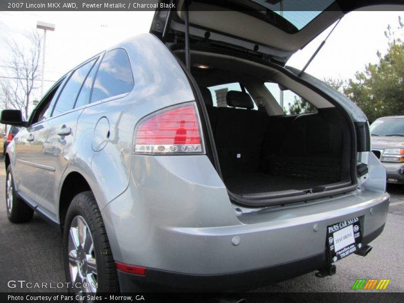 Pewter Metallic / Charcoal Black 2007 Lincoln MKX AWD