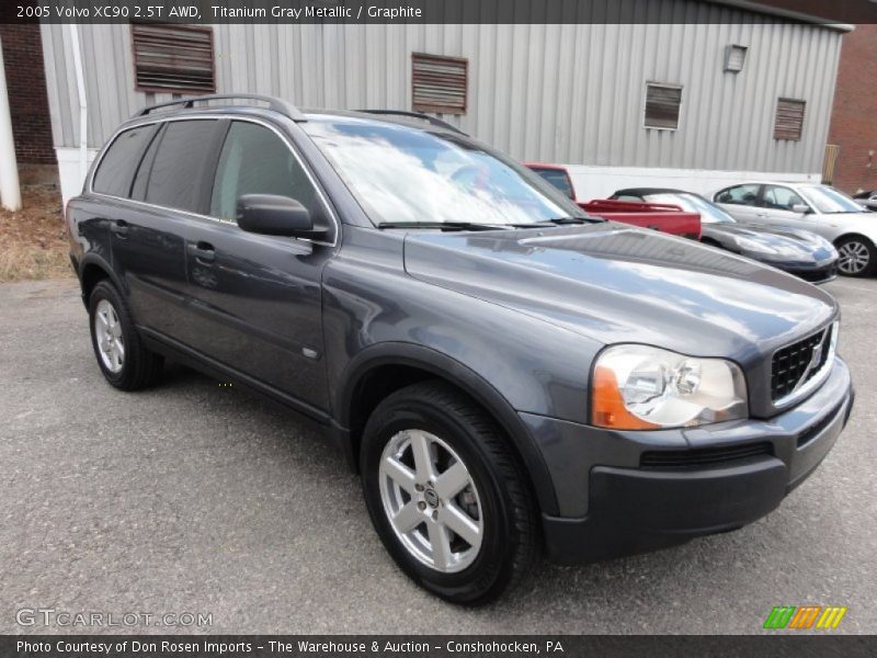 Titanium Gray Metallic / Graphite 2005 Volvo XC90 2.5T AWD