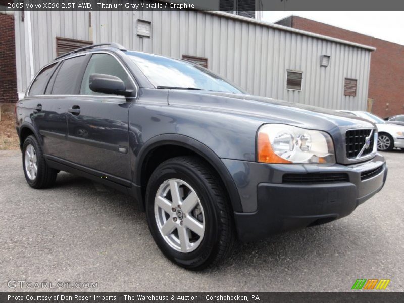 Titanium Gray Metallic / Graphite 2005 Volvo XC90 2.5T AWD
