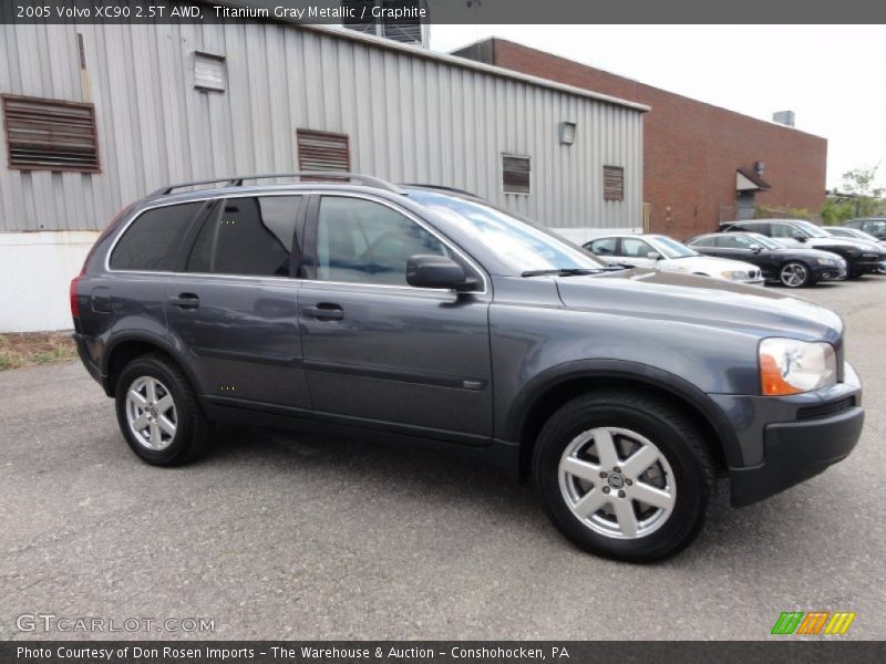 Titanium Gray Metallic / Graphite 2005 Volvo XC90 2.5T AWD
