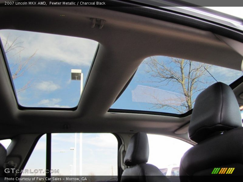 Sunroof of 2007 MKX AWD