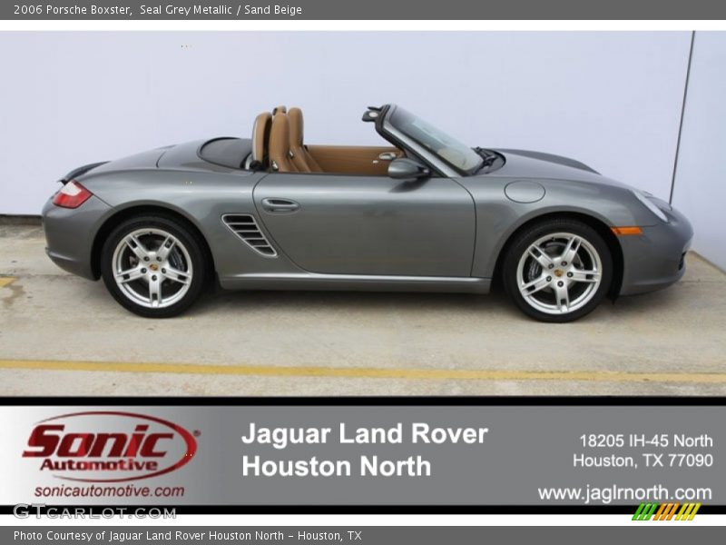 Seal Grey Metallic / Sand Beige 2006 Porsche Boxster
