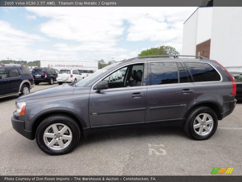Titanium Gray Metallic / Graphite 2005 Volvo XC90 2.5T AWD