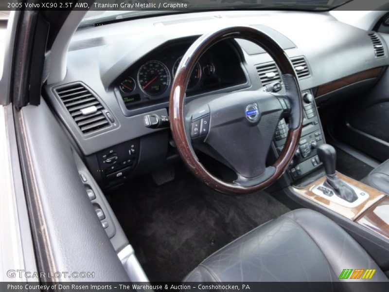 Titanium Gray Metallic / Graphite 2005 Volvo XC90 2.5T AWD