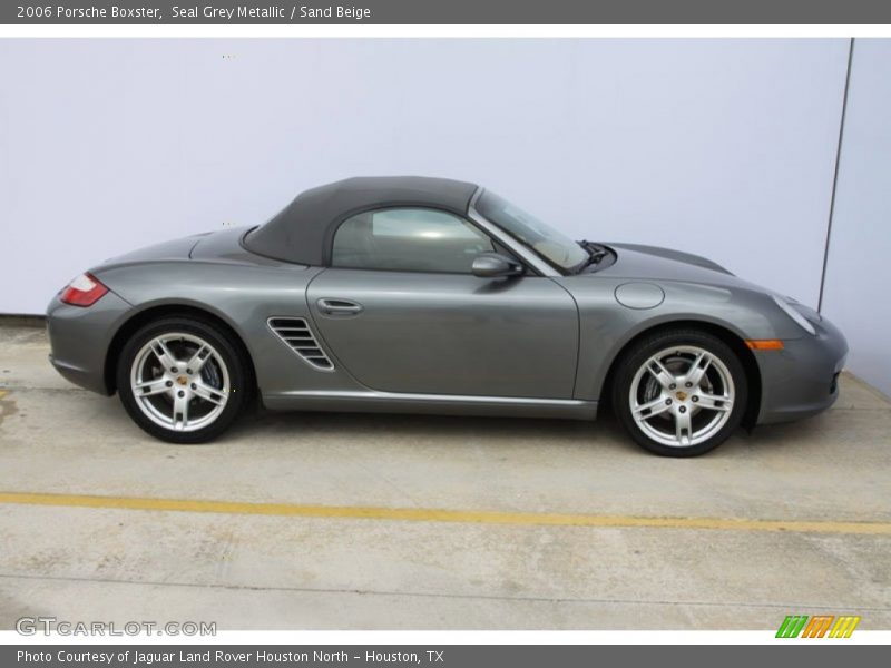 Seal Grey Metallic / Sand Beige 2006 Porsche Boxster