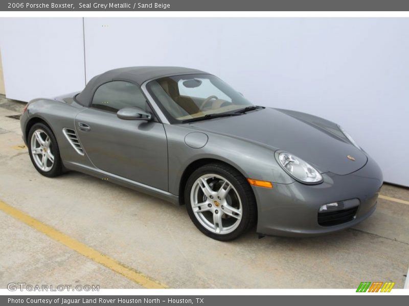 Seal Grey Metallic / Sand Beige 2006 Porsche Boxster