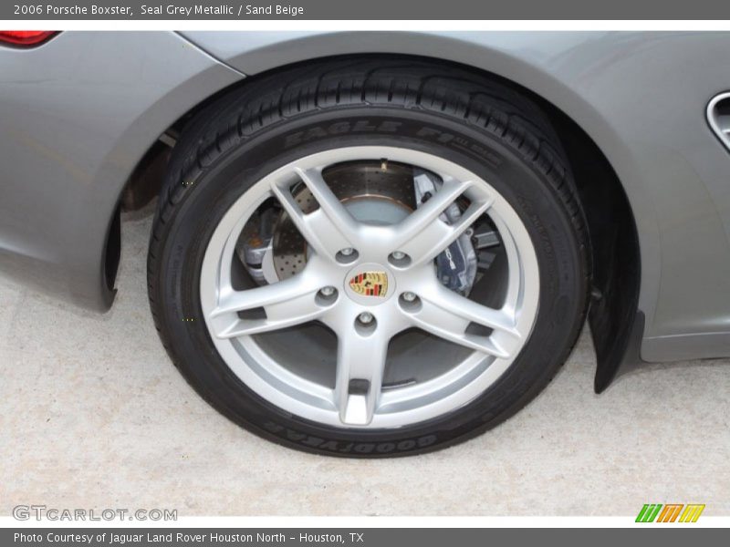 Seal Grey Metallic / Sand Beige 2006 Porsche Boxster