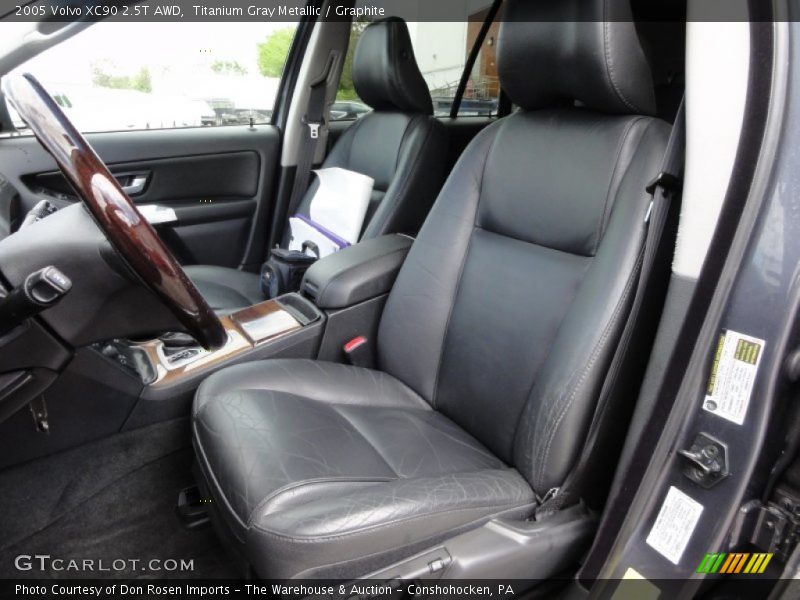 Titanium Gray Metallic / Graphite 2005 Volvo XC90 2.5T AWD