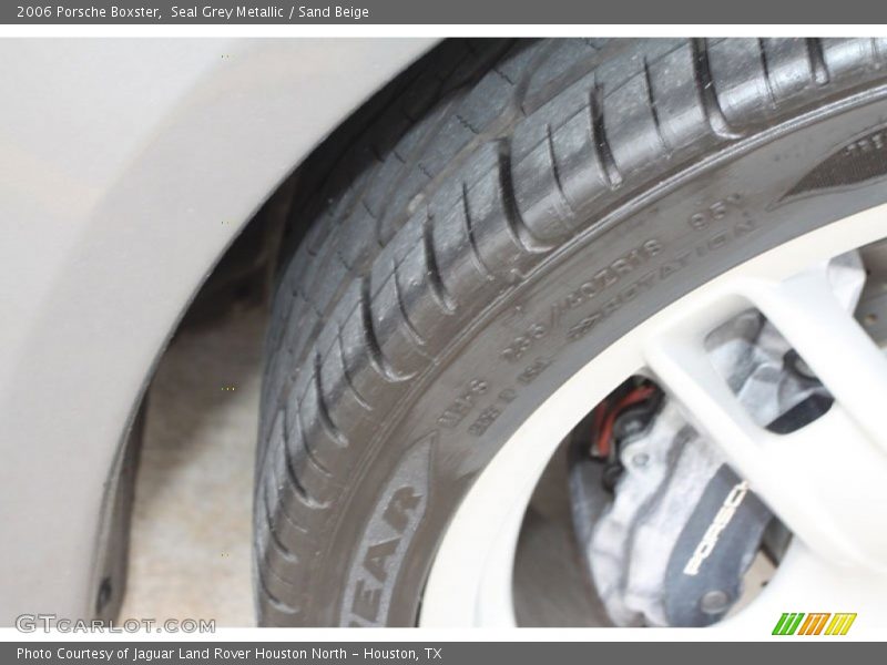 Seal Grey Metallic / Sand Beige 2006 Porsche Boxster