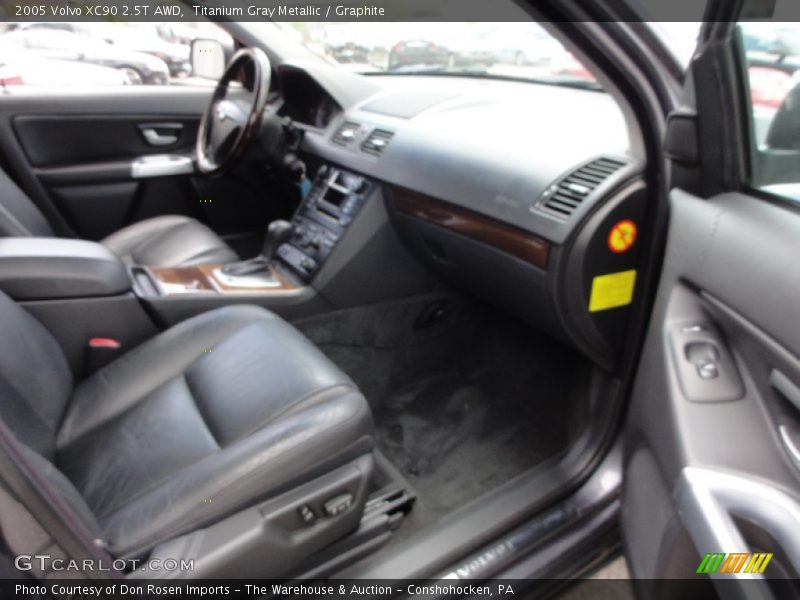 Titanium Gray Metallic / Graphite 2005 Volvo XC90 2.5T AWD