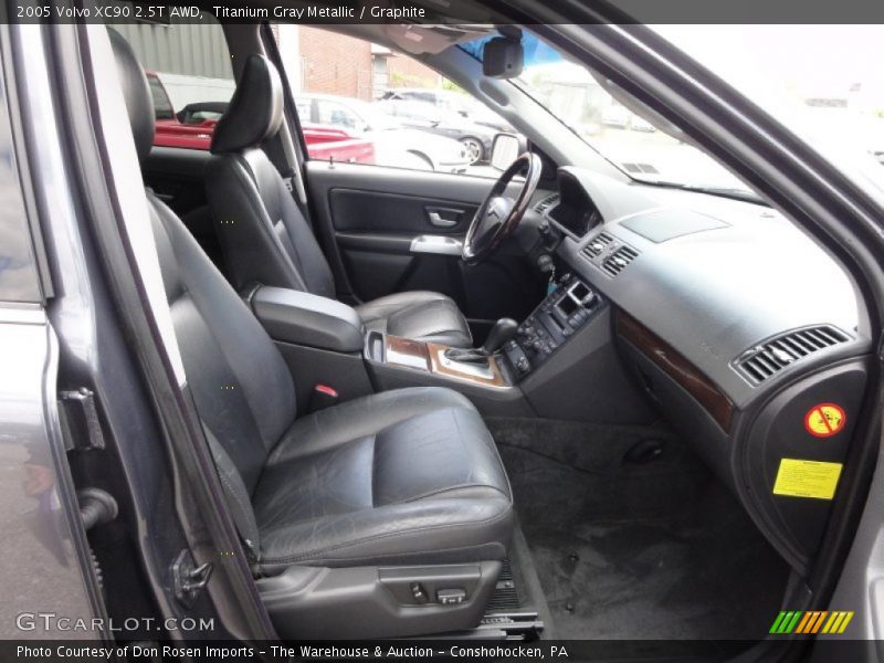 Titanium Gray Metallic / Graphite 2005 Volvo XC90 2.5T AWD