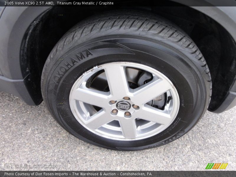 Titanium Gray Metallic / Graphite 2005 Volvo XC90 2.5T AWD