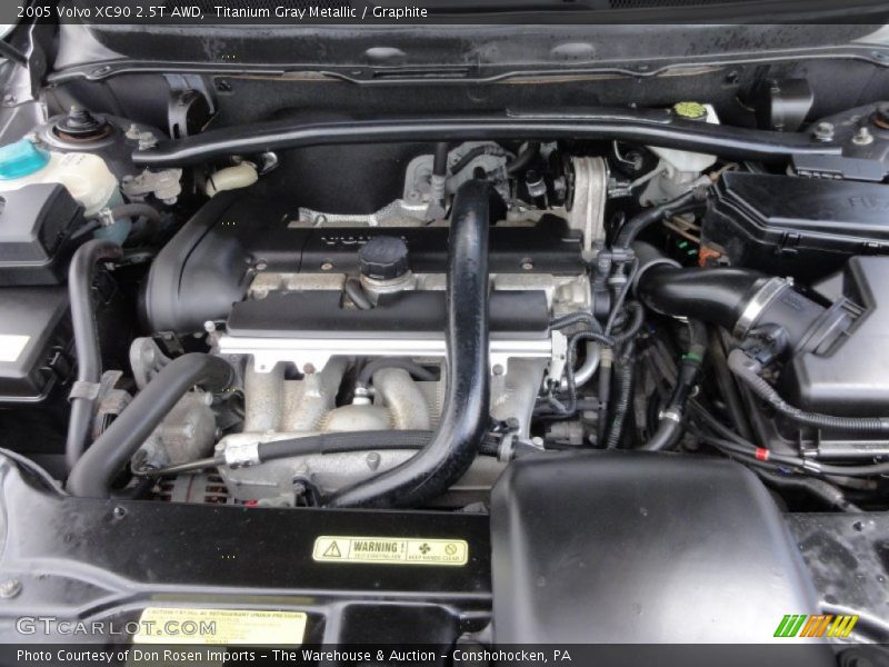 Titanium Gray Metallic / Graphite 2005 Volvo XC90 2.5T AWD