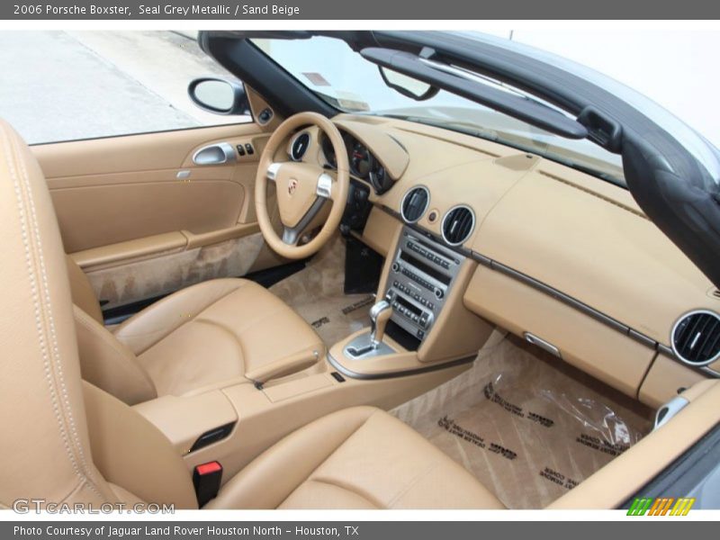 Seal Grey Metallic / Sand Beige 2006 Porsche Boxster