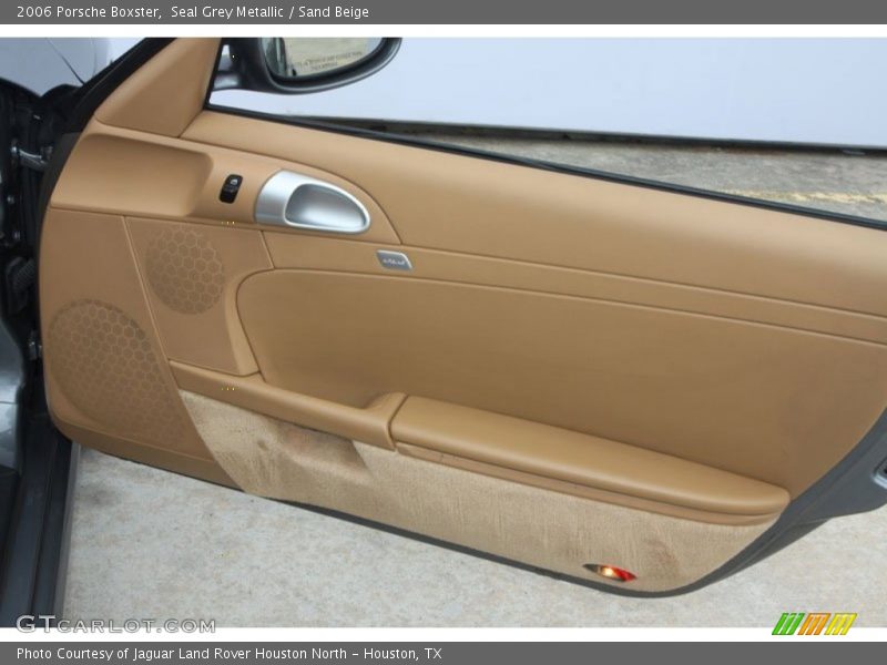 Seal Grey Metallic / Sand Beige 2006 Porsche Boxster