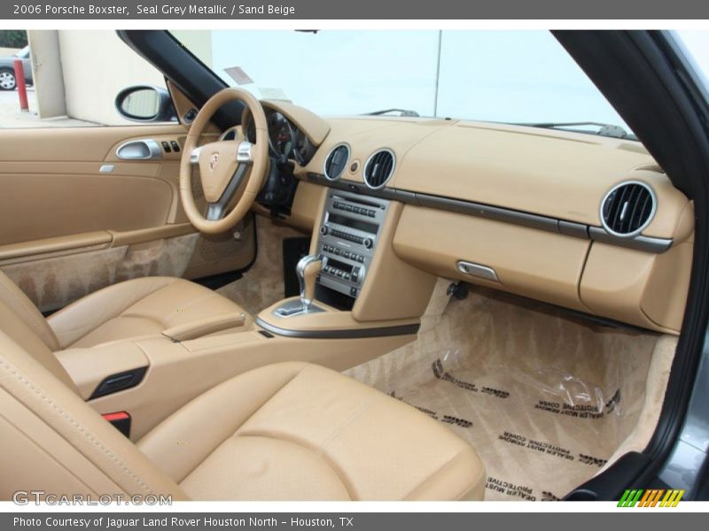 Seal Grey Metallic / Sand Beige 2006 Porsche Boxster