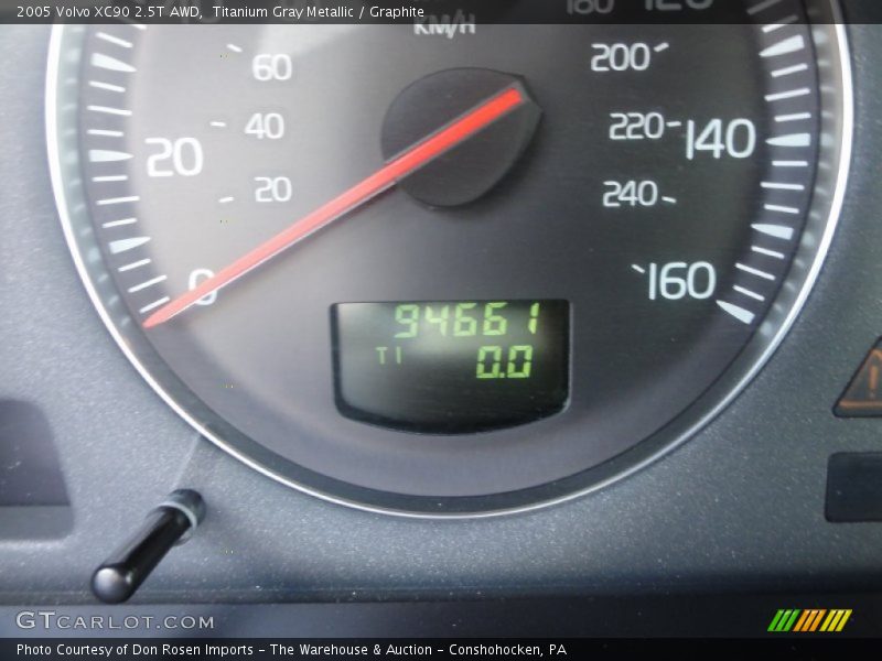 Titanium Gray Metallic / Graphite 2005 Volvo XC90 2.5T AWD