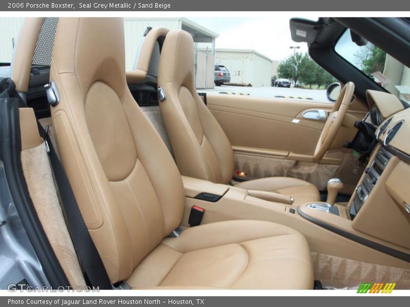 Seal Grey Metallic / Sand Beige 2006 Porsche Boxster