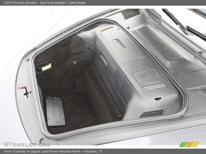 Seal Grey Metallic / Sand Beige 2006 Porsche Boxster