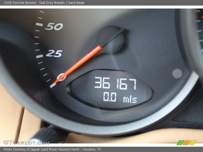 Seal Grey Metallic / Sand Beige 2006 Porsche Boxster