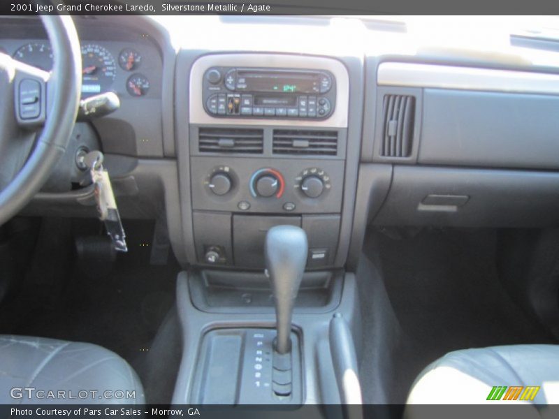 Silverstone Metallic / Agate 2001 Jeep Grand Cherokee Laredo