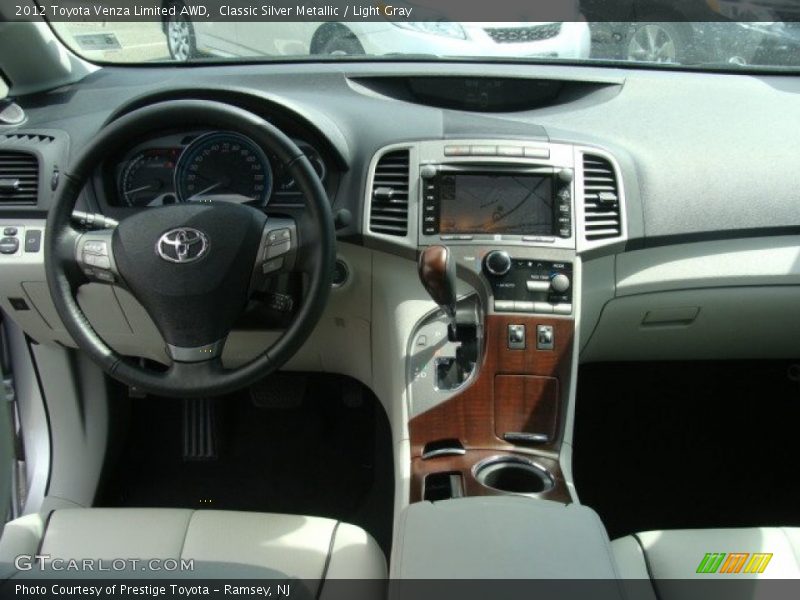 Classic Silver Metallic / Light Gray 2012 Toyota Venza Limited AWD