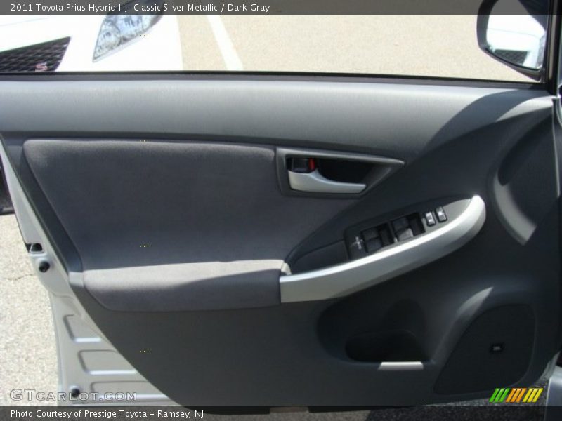 Classic Silver Metallic / Dark Gray 2011 Toyota Prius Hybrid III