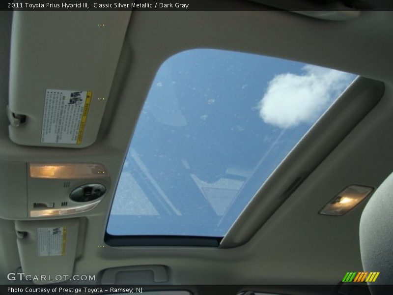 Classic Silver Metallic / Dark Gray 2011 Toyota Prius Hybrid III