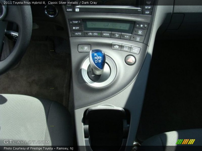 Classic Silver Metallic / Dark Gray 2011 Toyota Prius Hybrid III