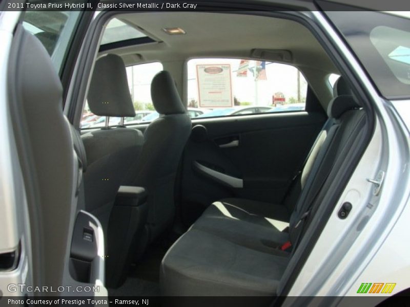 Classic Silver Metallic / Dark Gray 2011 Toyota Prius Hybrid III