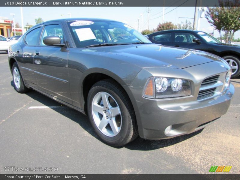 Dark Titanium Metallic / Dark Slate Gray 2010 Dodge Charger SXT