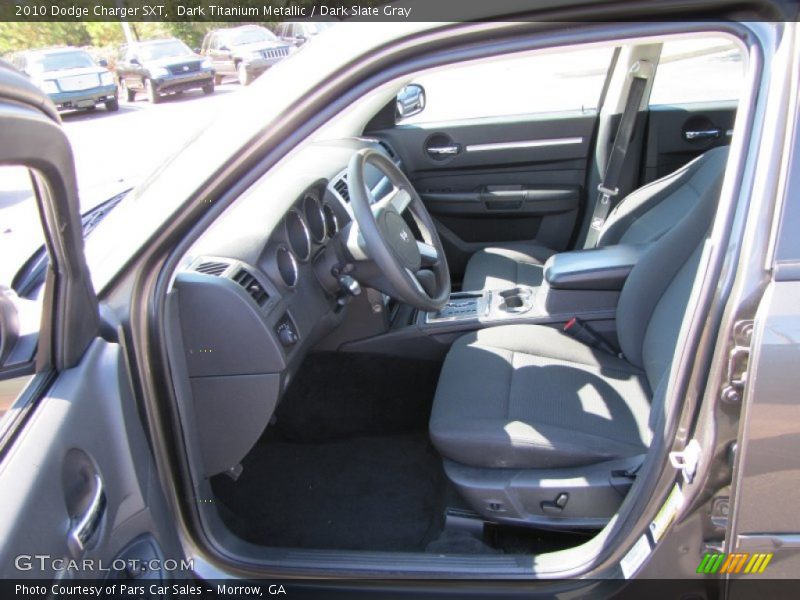 Dark Titanium Metallic / Dark Slate Gray 2010 Dodge Charger SXT