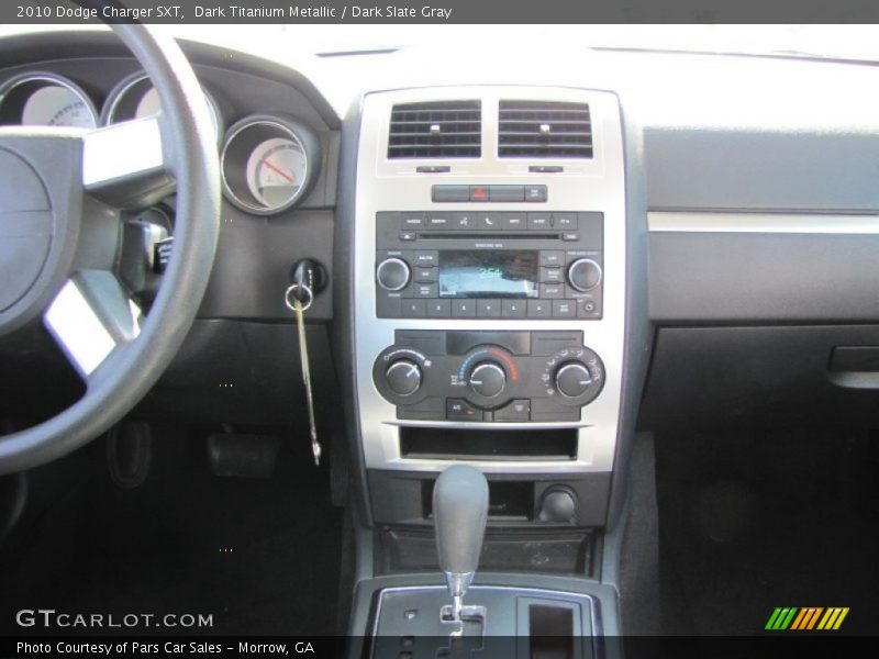 Dark Titanium Metallic / Dark Slate Gray 2010 Dodge Charger SXT