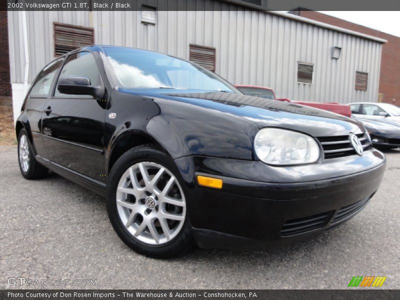 Black / Black 2002 Volkswagen GTI 1.8T