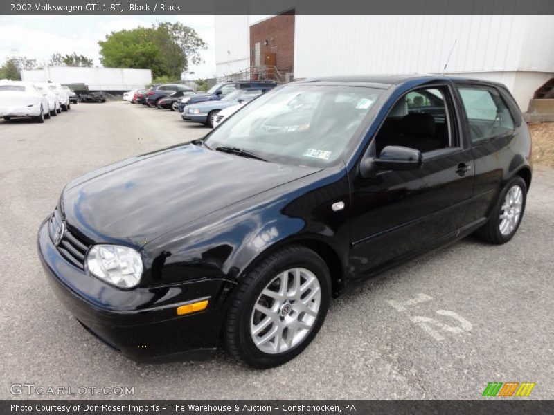 Black / Black 2002 Volkswagen GTI 1.8T