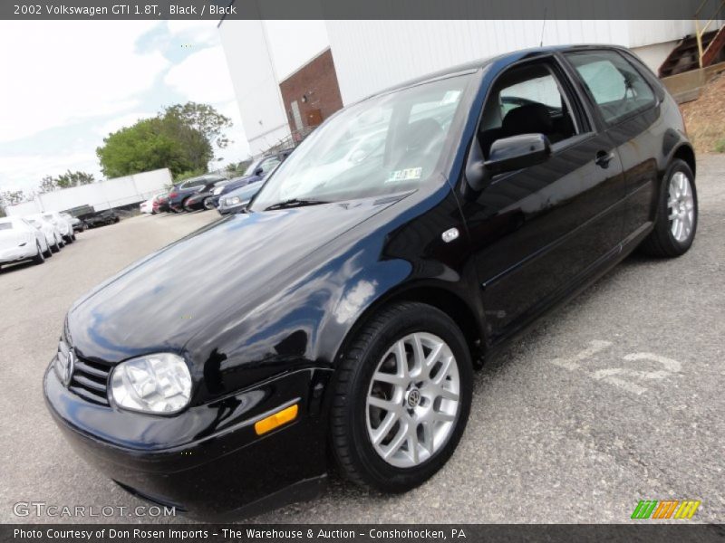 Black / Black 2002 Volkswagen GTI 1.8T